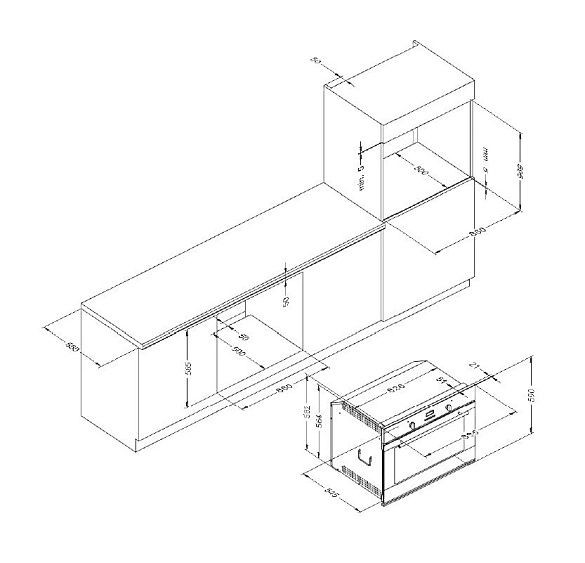 Духовой шкаф BERTAZZONI F909PROEKX