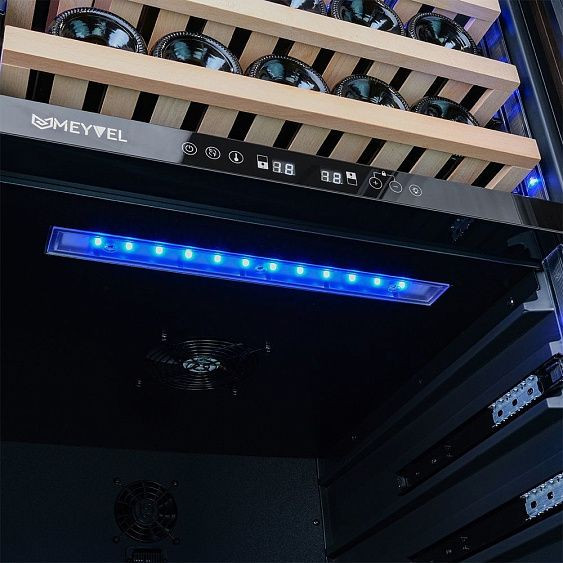 Винный шкаф MEYVEL MV77PRO-KBT2 (Итальянский орех)