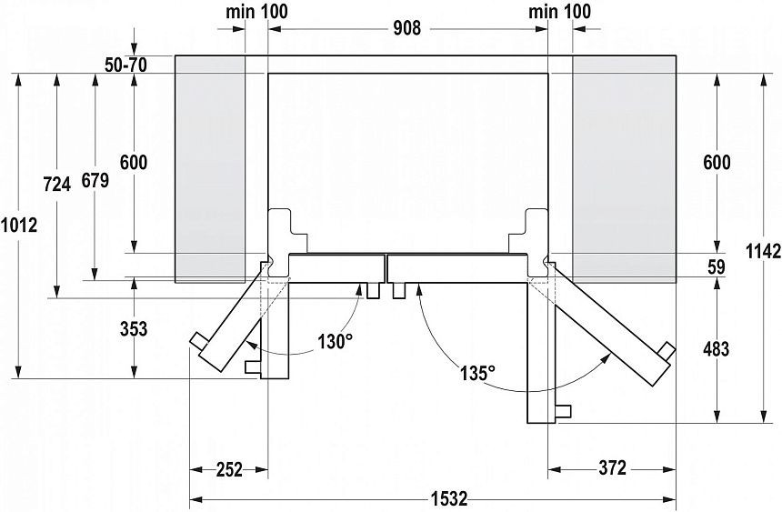 Холодильник GORENJE NRS9181VXB