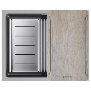Кухонная мойка PAULMARK LUMI-MULTI SINK LU-MULTI 55-GRM