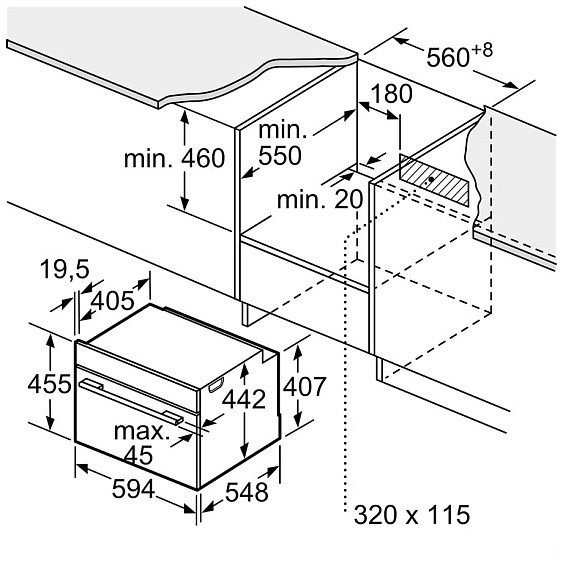 Духовой шкаф SIEMENS iQ700 CM724G1W1