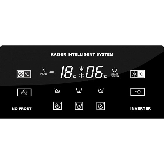 Холодильник KAISER KS 90500 RS — фото