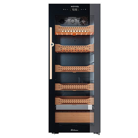 Сигарный шкаф MEYVEL MC-200BK (PRO)