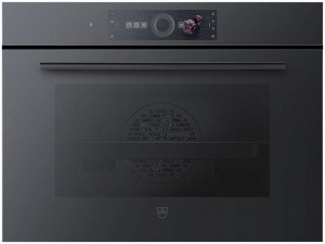 Духовой шкаф V-ZUG Combair V2000 45 C2T-21048 чёрное стекло