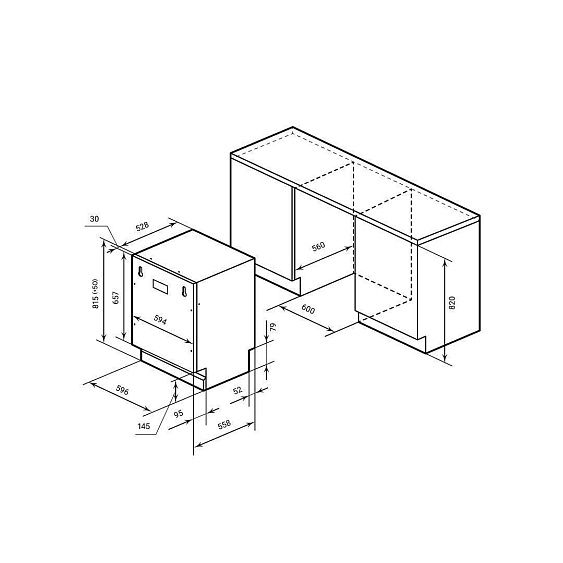 Посудомоечная машина LEX PM 6052N