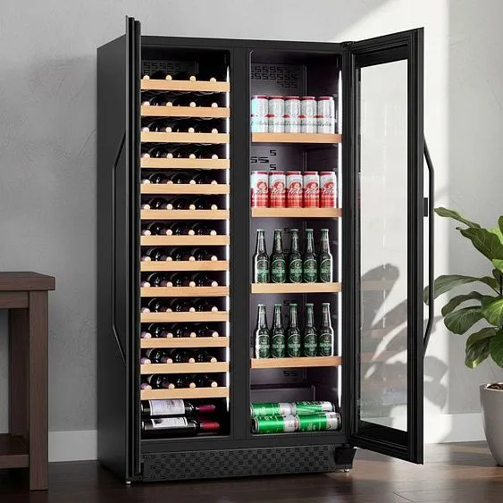 Винный шкаф CASO WineChef Duo 122 Black