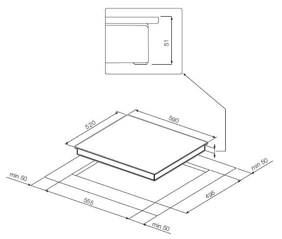 Варочная поверхность GRAUDE EK 60.0 C