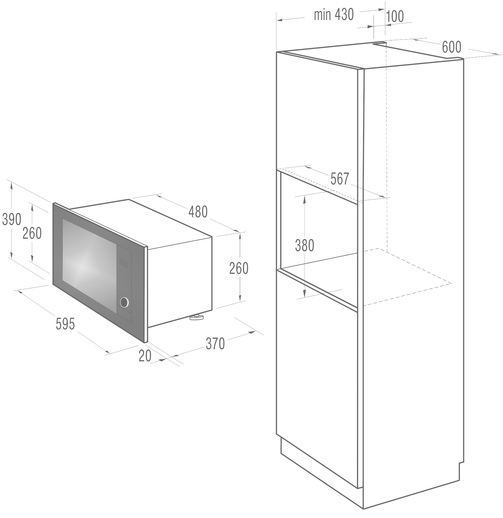 Микроволновая печь GORENJE bm6240sy2b
