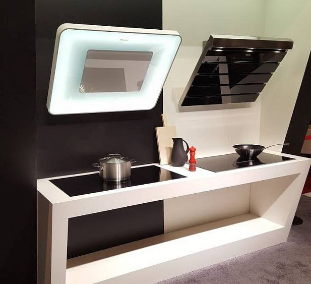 Вытяжка MIELE DA6996W BRWS бриллиантовый белый