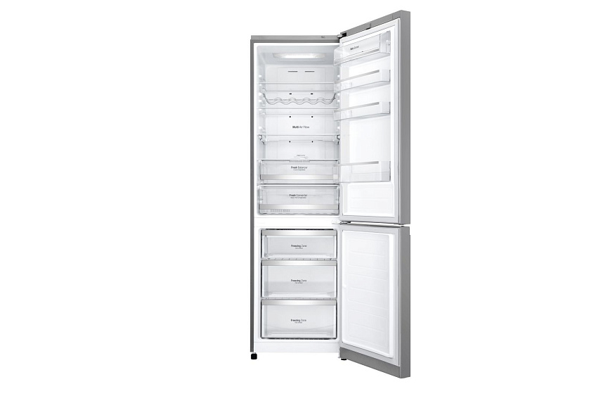 Холодильник LG GB-B940DFQZT серебристый