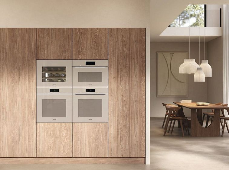 Духовой шкаф MIELE H7860BPX Pearl beige