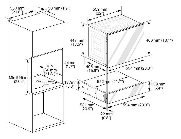 Подогреватель посуды SIGNATURE SKSWD2421MS