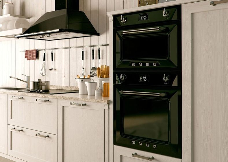 Электрический духовой шкаф SMEG sf4920mcn