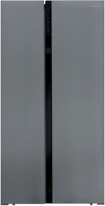 Холодильник Shivaki SBS 570 DNFX нержавеющая сталь
