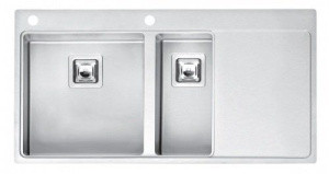 Кухонная мойка REGINOX Nevada 40x18 LUX OKG left(c/box) L
