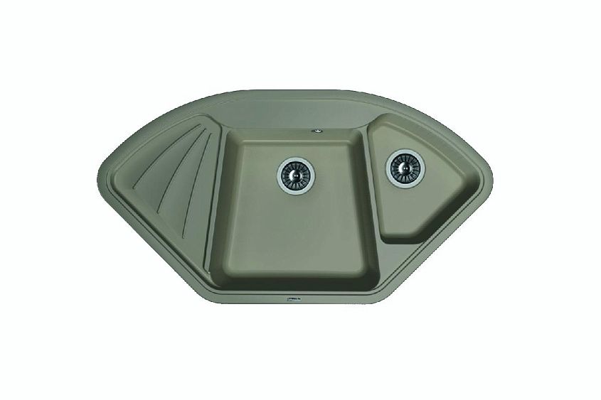 Кухонная мойка FLORENTINA капри серый шелк (20.185.J1060.307)