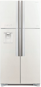 Холодильник HITACHI R-W 662 PU7 GPW белое стекло