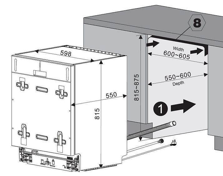 Посудомоечная машина KANZLER S 046