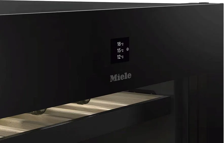 Винный шкаф MIELE KWT 4995 F Obsidian Black/Glass