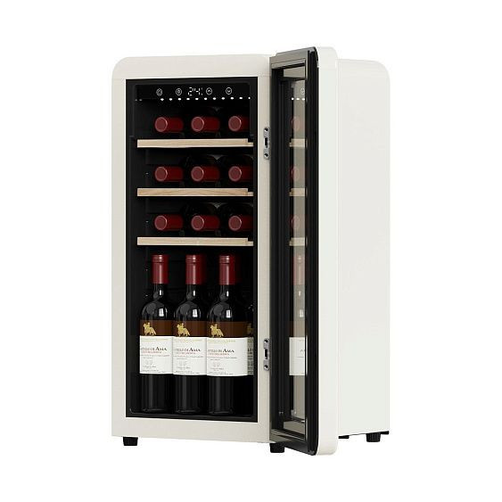 Винный шкаф TESLER CWC-188 IVORY