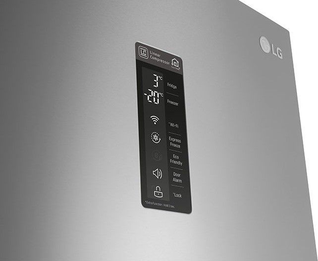 Холодильник LG GW-B449BMFZ серебристый