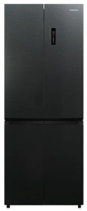 Холодильник MEFERI MFR83BLACK IX TOTAL NO FROST CROSS DOOR COMFORT