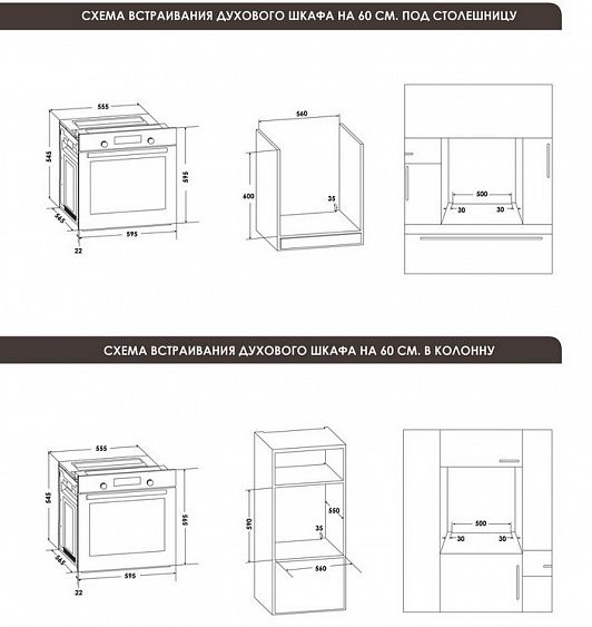 Духовой шкаф SCHAUB LORENZ SLB EW6840