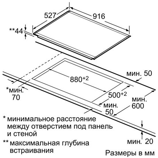 Поверхность BOSCH pkv 975n24d