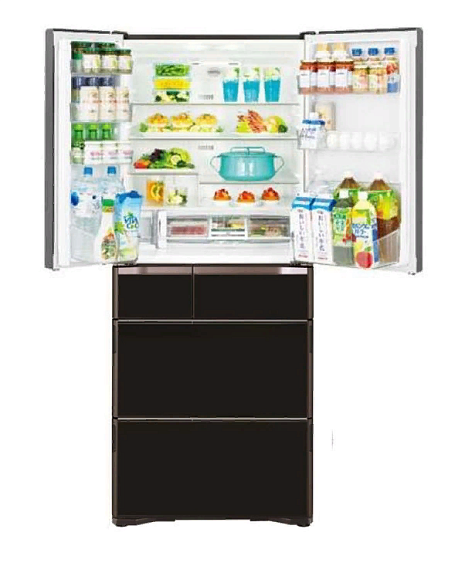 Холодильник  HITACHI R-G630GU XK (Crystal Black)
