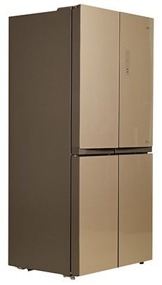 Холодильник CENTEK CT-1756 NF Beige Glass
