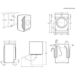 Стиральная машина встраиваемая ZANUSSI ZWI 712 UDWAR