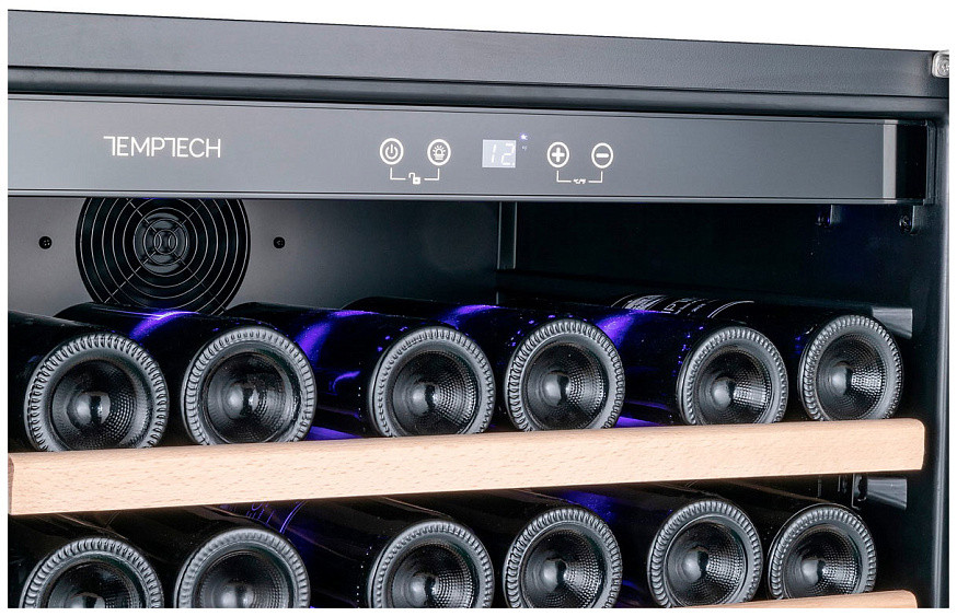Винный шкаф TEMPTECH WPQ60SCB
