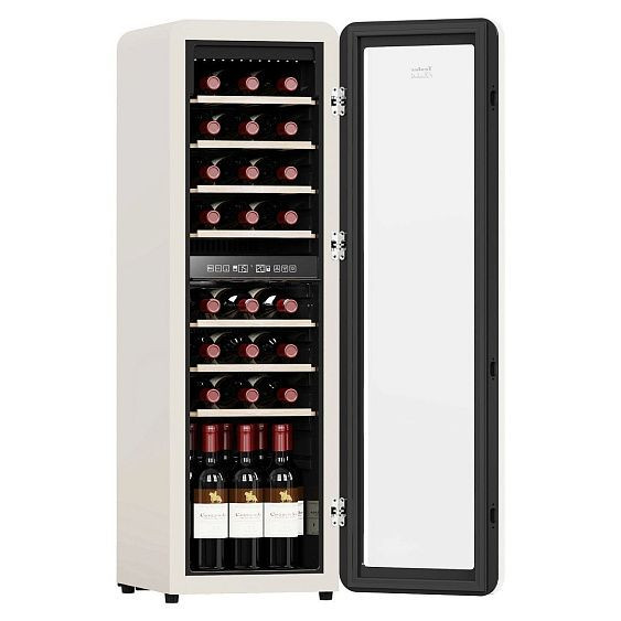 Винный шкаф TESLER CWC-308 IVORY — фото