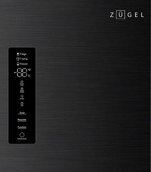 Холодильник ZUGEL ZRFDI470XB