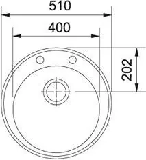 Кухонная мойка FRANKE rog 610 ваниль (114.0296.603)