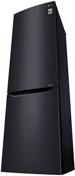 Холодильник LG GB-B60MCPFS черный
