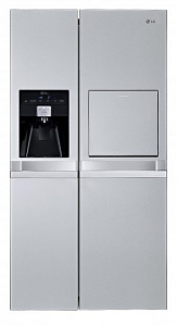 Холодильник LG GS-P545NSYZ серебристый