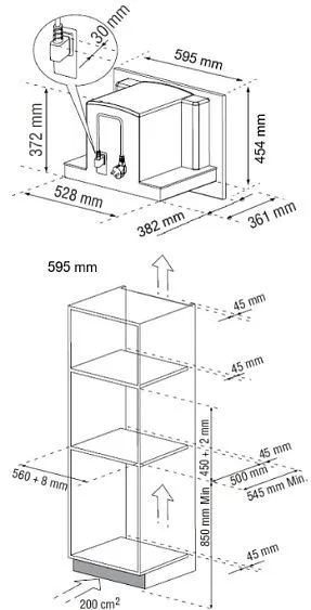 Кофемашина DE DIETRICH DKD4810H