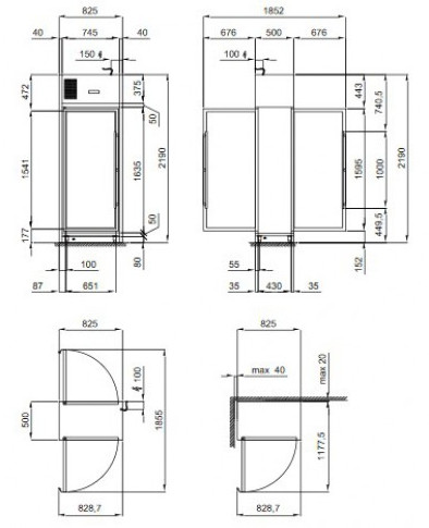 Винный шкаф GEMM WL5/122S