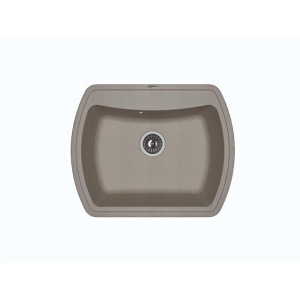 Кухонная мойка FLORENTINA нире 630 серый шелк (20.215.D0630.307)