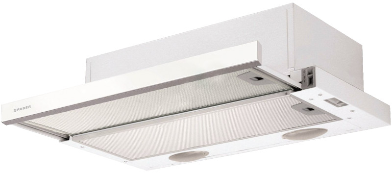 Вытяжка FABER 110.0294.082  FLEXA GLASS M6 W A60, М/КАССЕТА