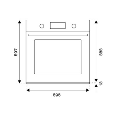 Духовой шкаф BERTAZZONI F6011MODPTX/23