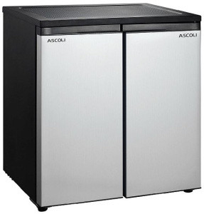 Холодильник ASCOLI ACDS355 (серебристый)