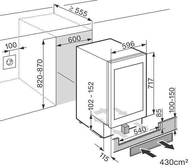 Винный шкаф MIELE KWT 6322 UG OBSW