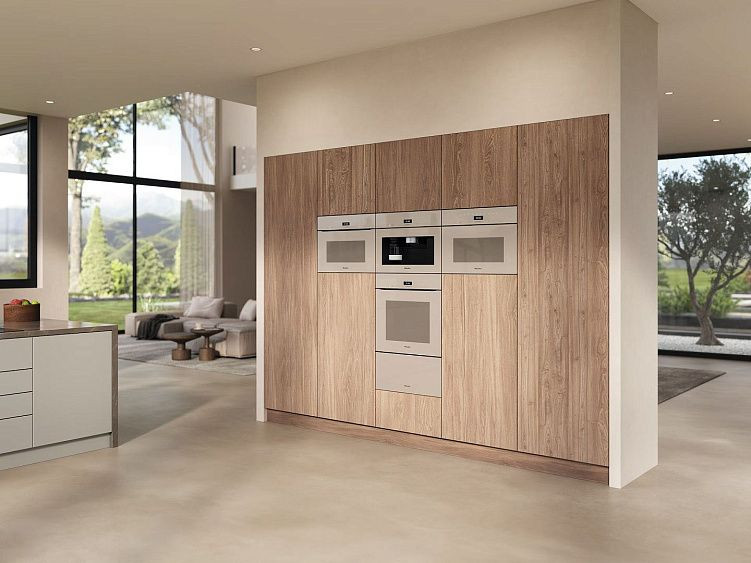 Духовой шкаф MIELE H7440BMX Pearl beige