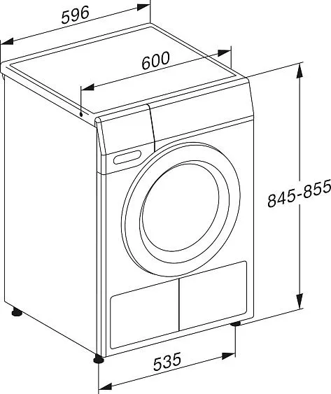 Сушильная машина MIELE TEC645WP