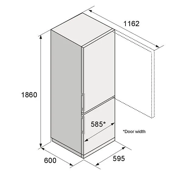 Холодильник ASKO RFC586KNBB1