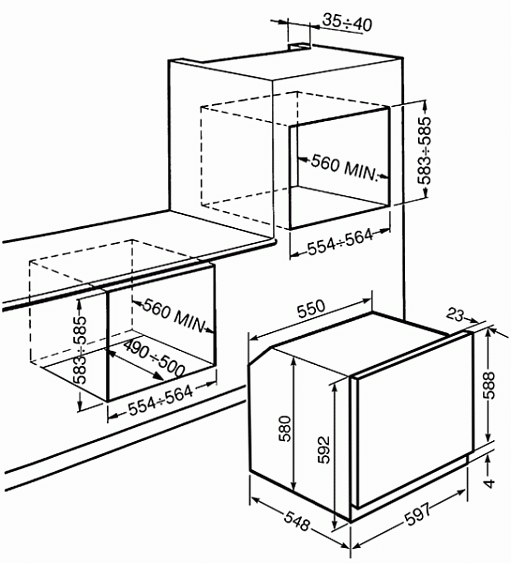 Духовой шкаф SMEG sfp120s-1