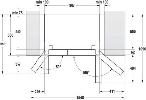 Холодильник GORENJE NRS918FMX