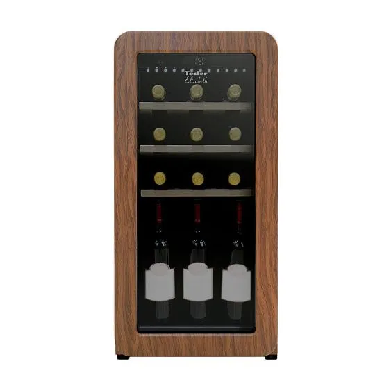 Винный шкаф TESLER CWC-188 CARAMEL WOOD LD